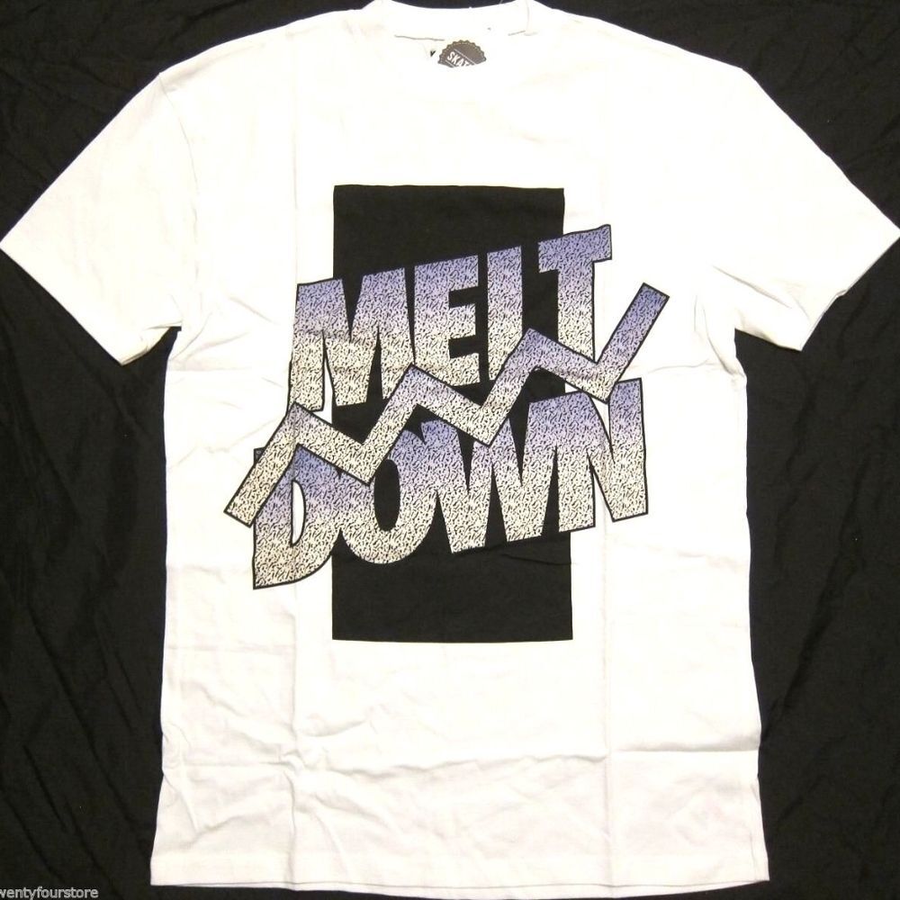 NWT $30 Topman by Topshop Melt Down Oversized Shirt